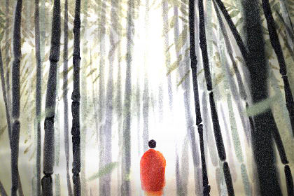 青山宫送的头旗