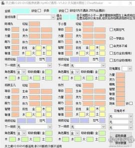 天之痕存档修改器图2